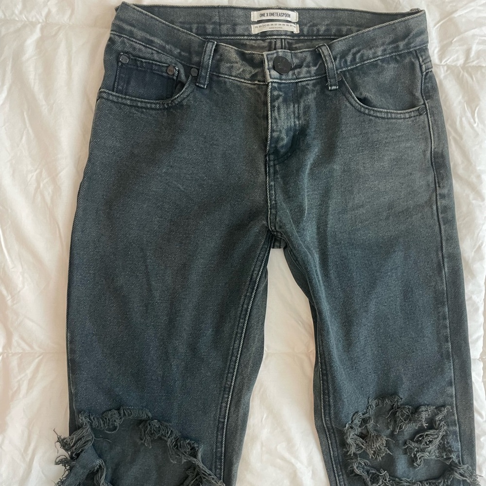 One Teaspoon Awesome Baggies Sz 24 - Picture 3 of 7